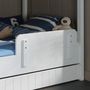 Voir la diapositive 2 : Paris Prix Barrière de Lit Enfant  Robin  90cm Blanc