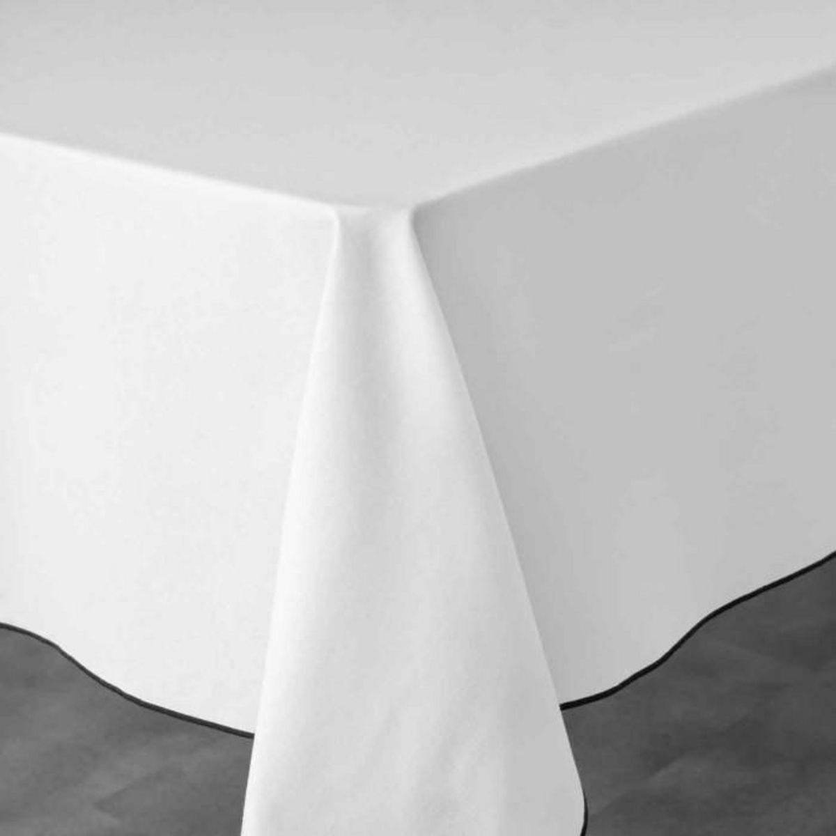 Paris Prix Nappe en Coton  Mistraline  140x240cm Blanc