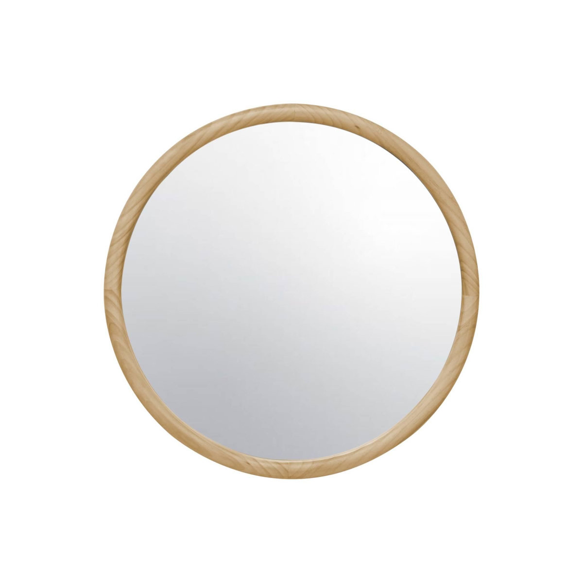 SWEEEK Miroir rond en bois de pin Ø60cm GEORGIA