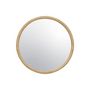 Voir la diapositive 5 : SWEEEK Miroir rond en bois de pin Ø60cm GEORGIA