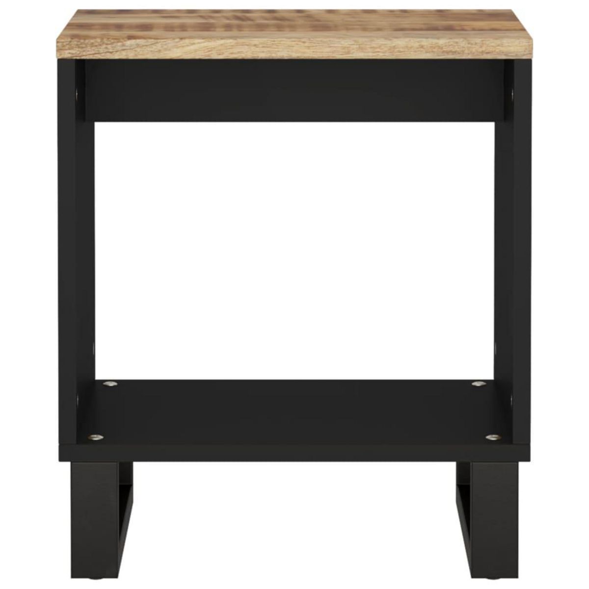 VIDAXL Table basse 40x31x46 cm Bois de manguier solide et d'ingenierie