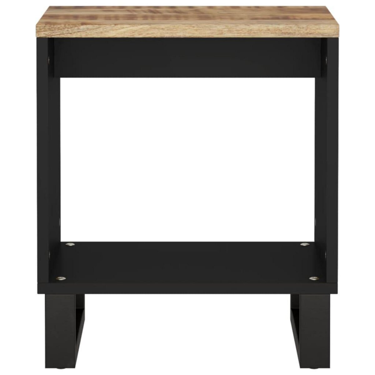VIDAXL Table basse 40x31x46 cm Bois de manguier solide et d'ingenierie