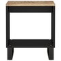 Voir la diapositive 4 : VIDAXL Table basse 40x31x46 cm Bois de manguier solide et d'ingenierie