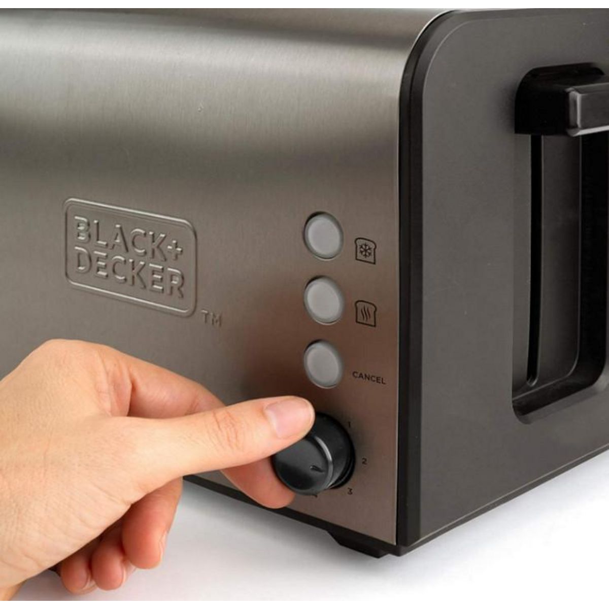 Black et Decker Grille-pain 1 fente 1000w inox - bxto1000e