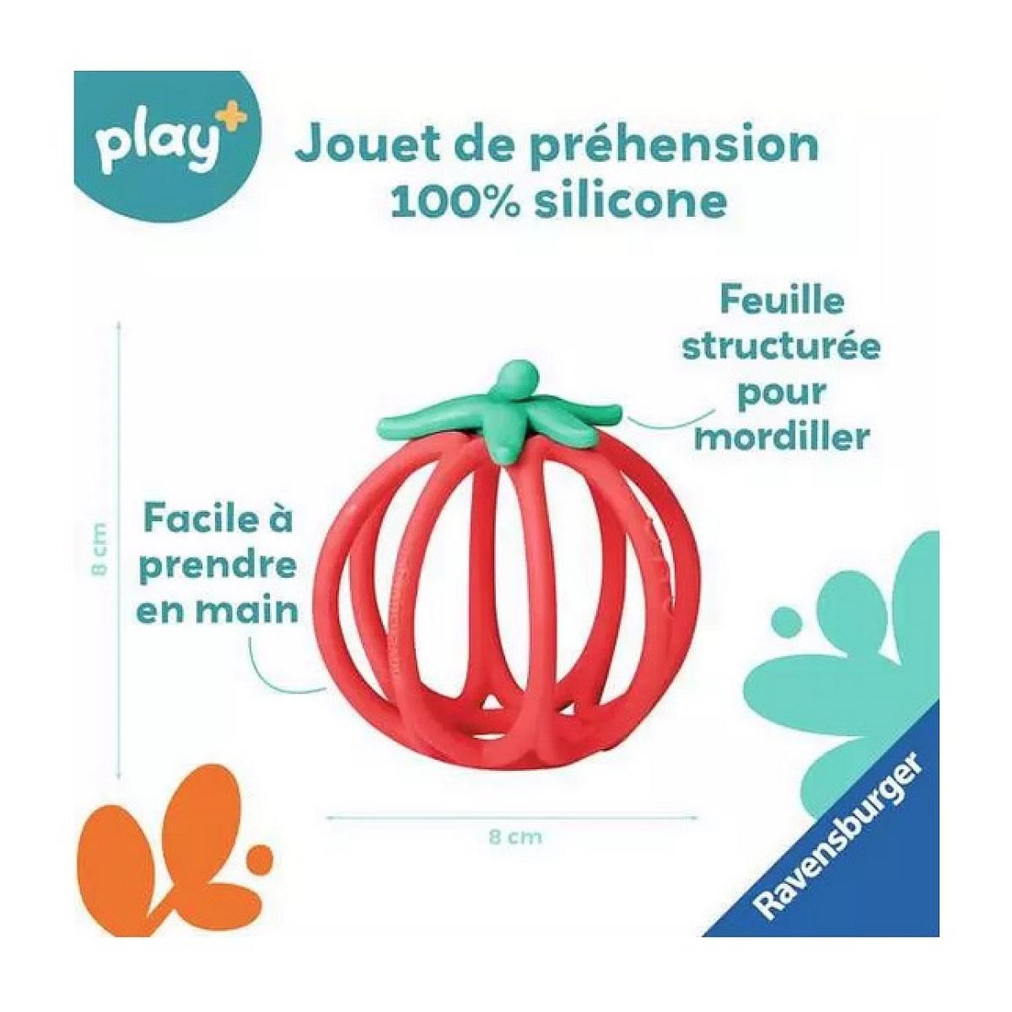 Voir la diapositive 4 : RAVENSBURGER Balle Sensorielle - Tomate