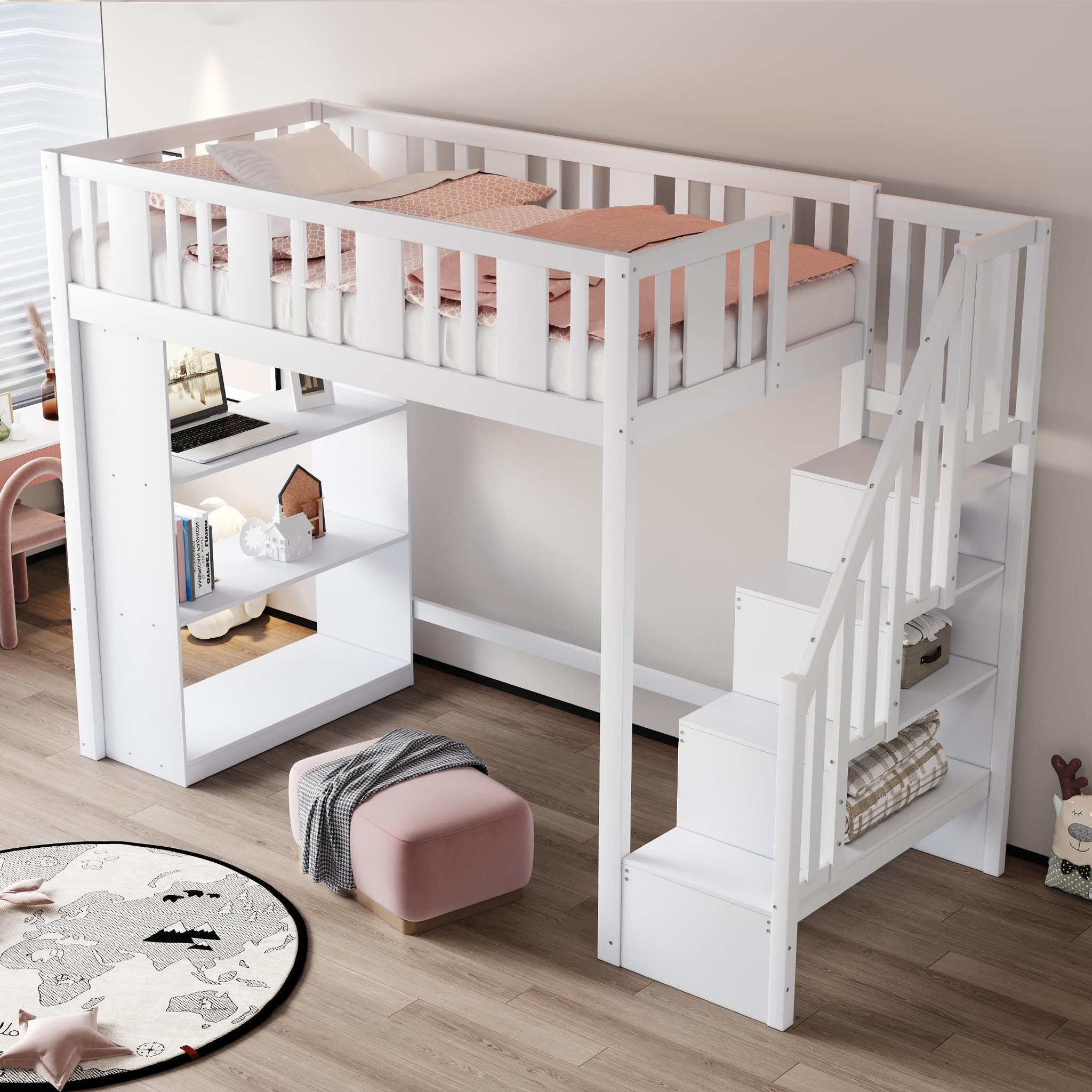 Voir la diapositive 5 : MERAX Lit mezzanine