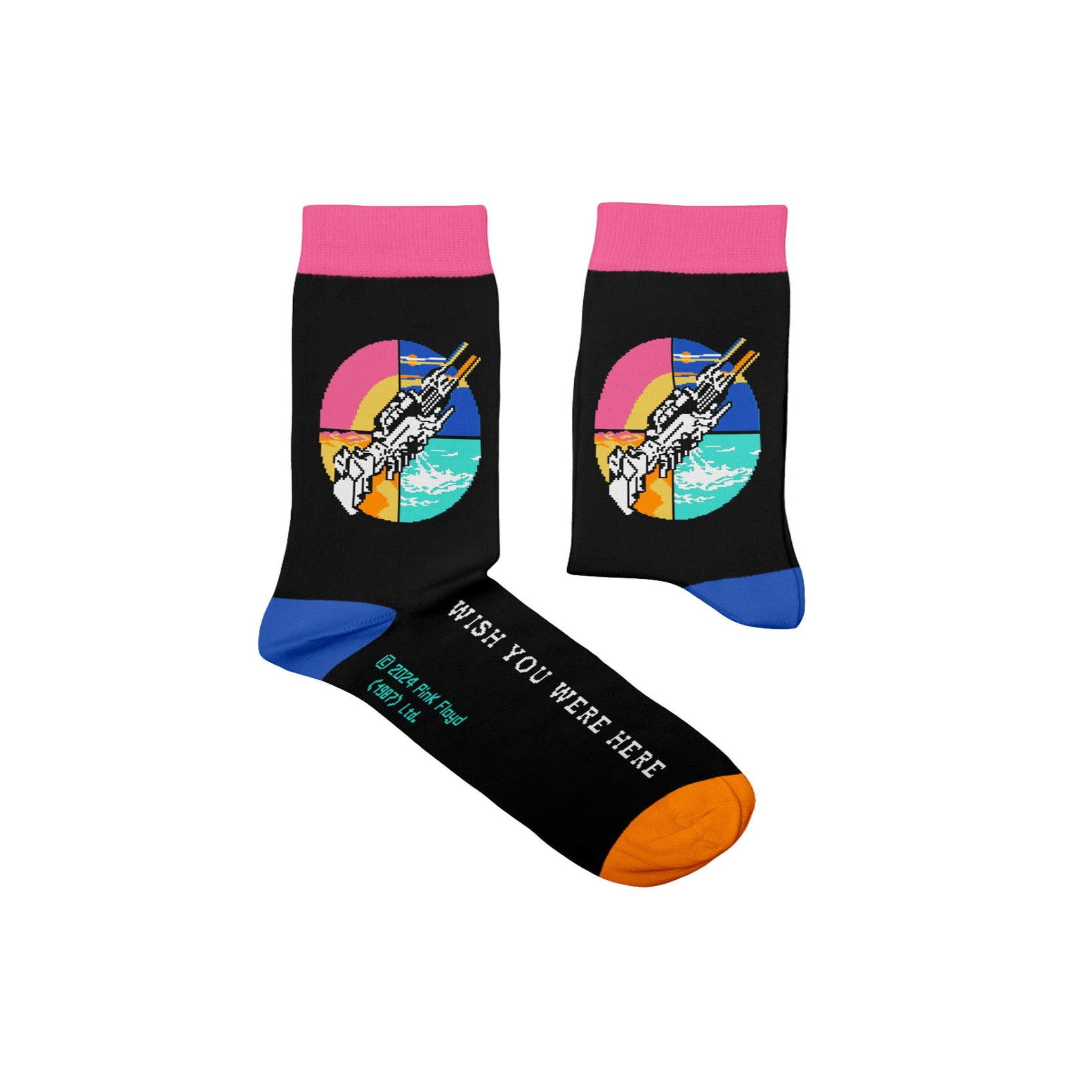 SOCK AFFAIRS Chaussettes pink floyd, wish you were here