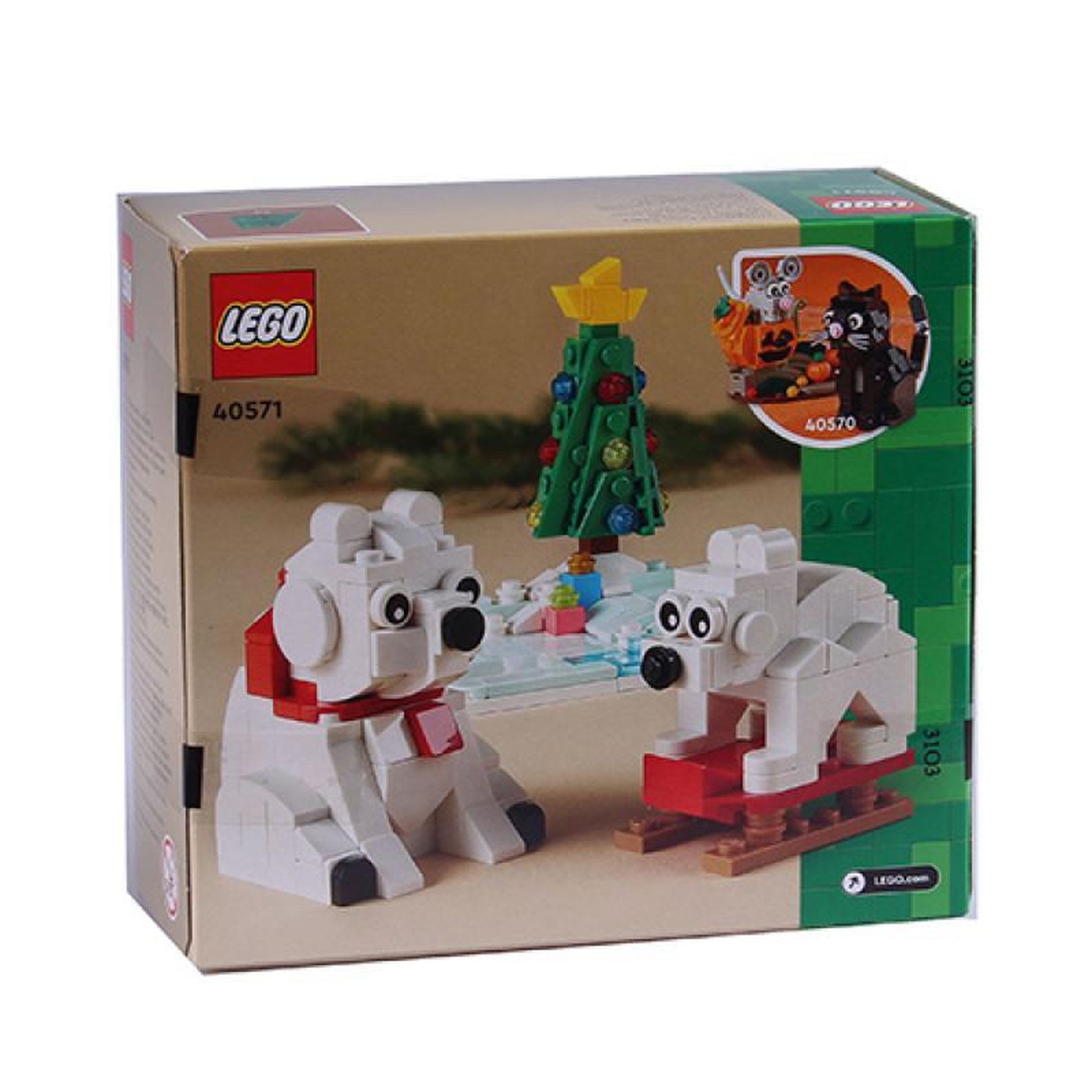 Voir la diapositive 3 : LEGO LEGO Eisbären im Winter (40571 )