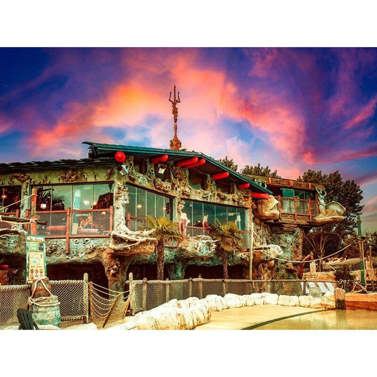 Smartbox Séjour de rêve au Cap d'Agde : 2 jours en hôtel 5* avec dîner et entrée au Pirates World - Coffret Cadeau Séjour