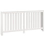 Voir la diapositive 2 : VIDAXL Cache-radiateur Blanc 169x19x84 cm Bois massif de pin