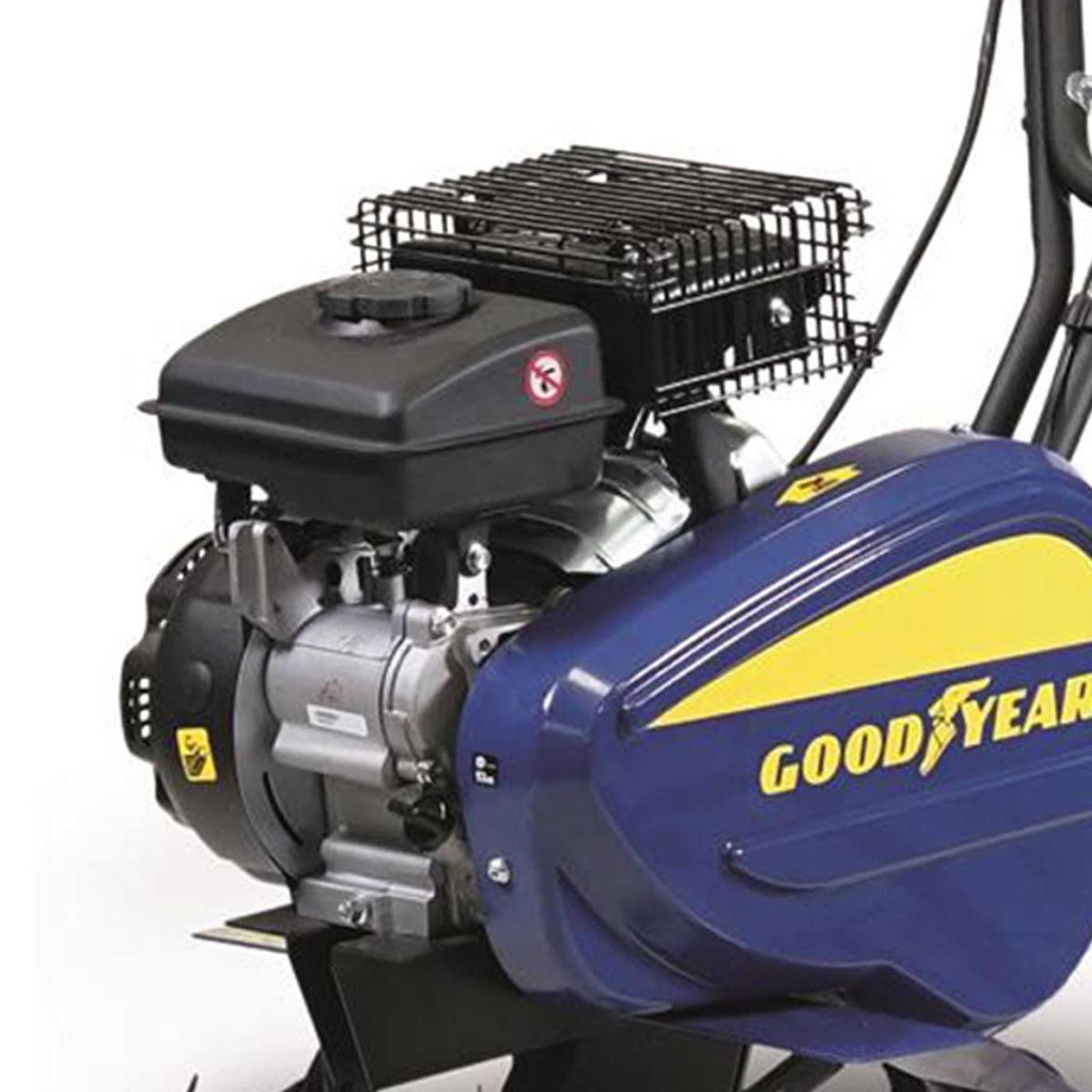 Voir la diapositive 6 : GOODYEAR Motobineuse thermique 4t 99cm3 motoculteur à essence largeur de travail 42cm goodyear