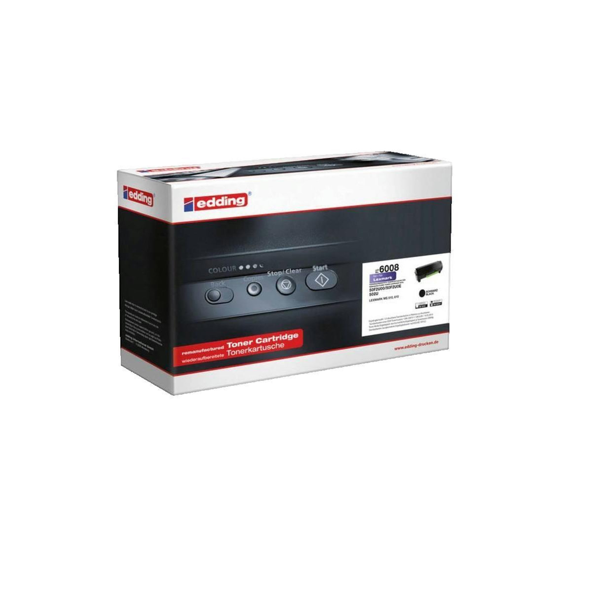 Le marquier Toner Edding noir EDD-6006