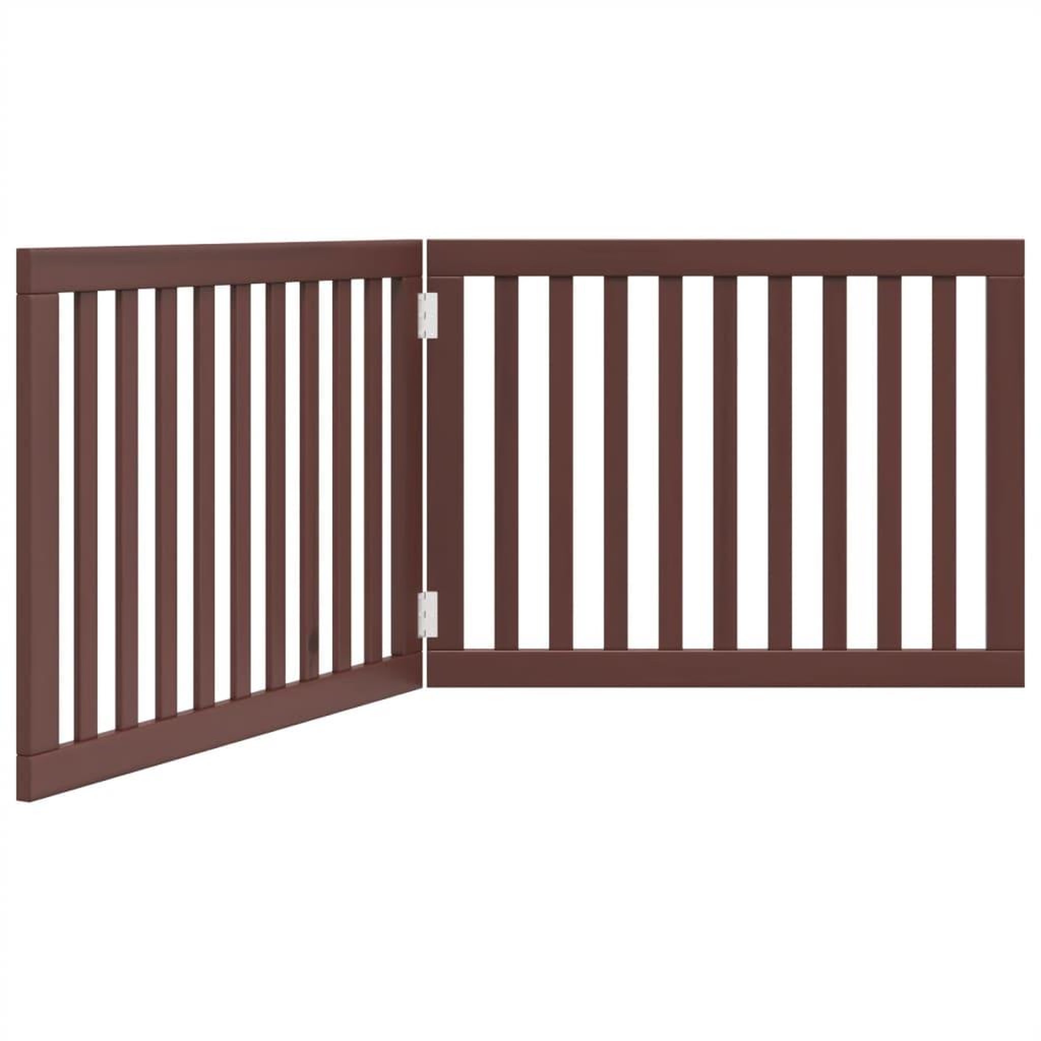 Voir la diapositive 2 : VIDAXL Barriere pour chien pliable 2 panneaux 160 cm bois de peuplier