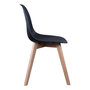 Voir la diapositive 3 : Paris Prix Lot de 4 Chaises Scandinave  Atun  86cm Noir