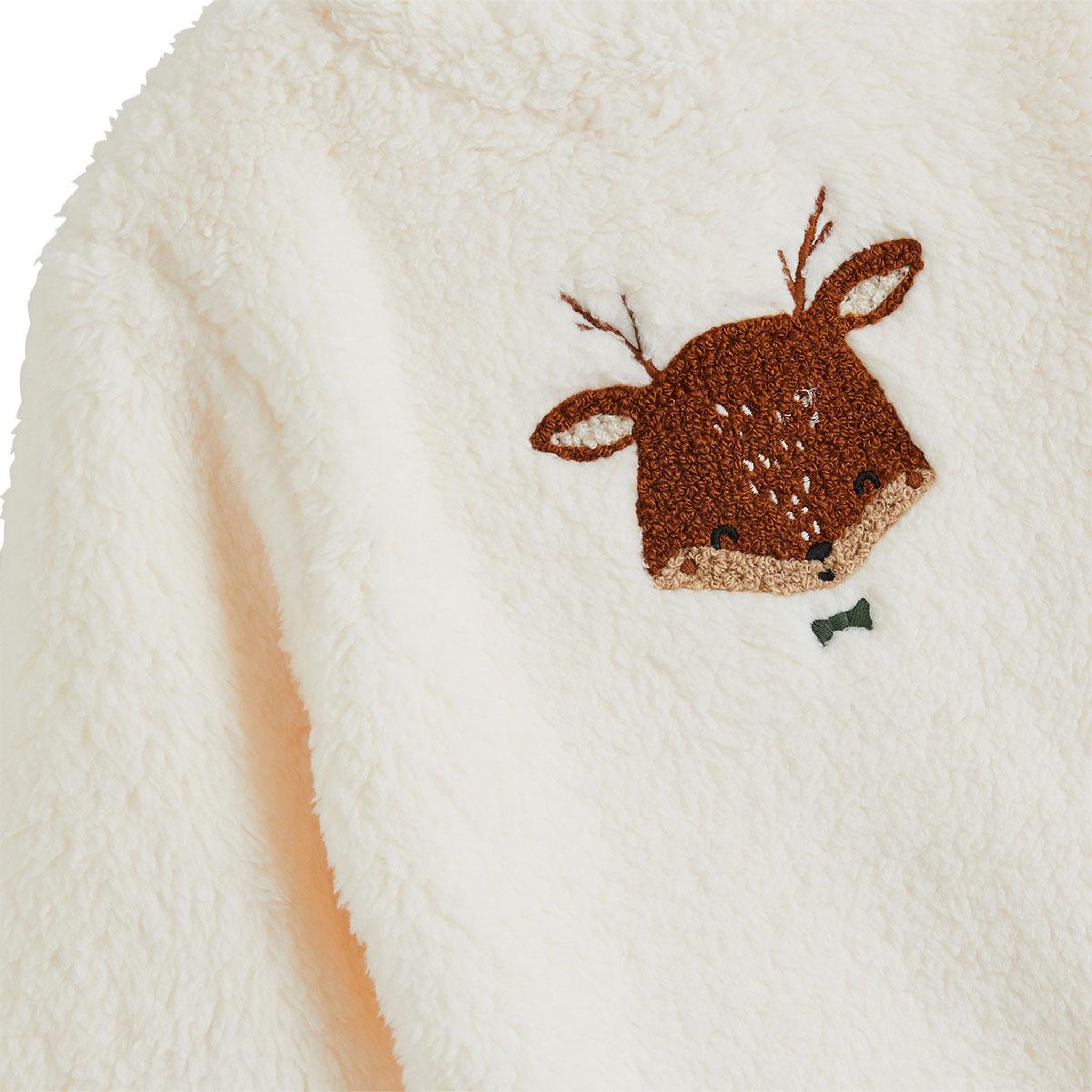 Voir la diapositive 3 : PETIT BEGUIN Sweat-shirt bébé en sherpa Oslo