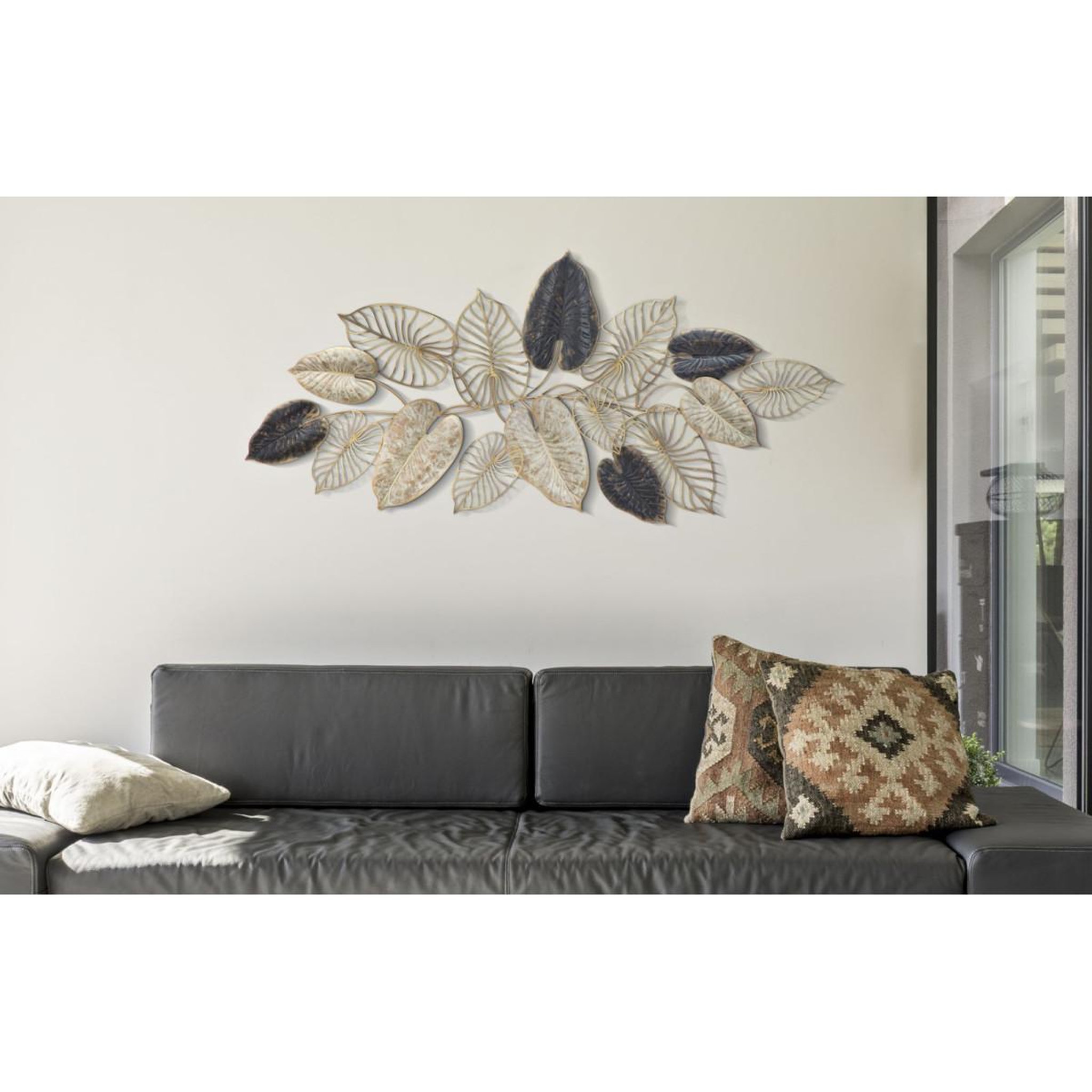 Voir la diapositive 6 : Paris Prix Décoration murale en métal  century  131cm multicolore