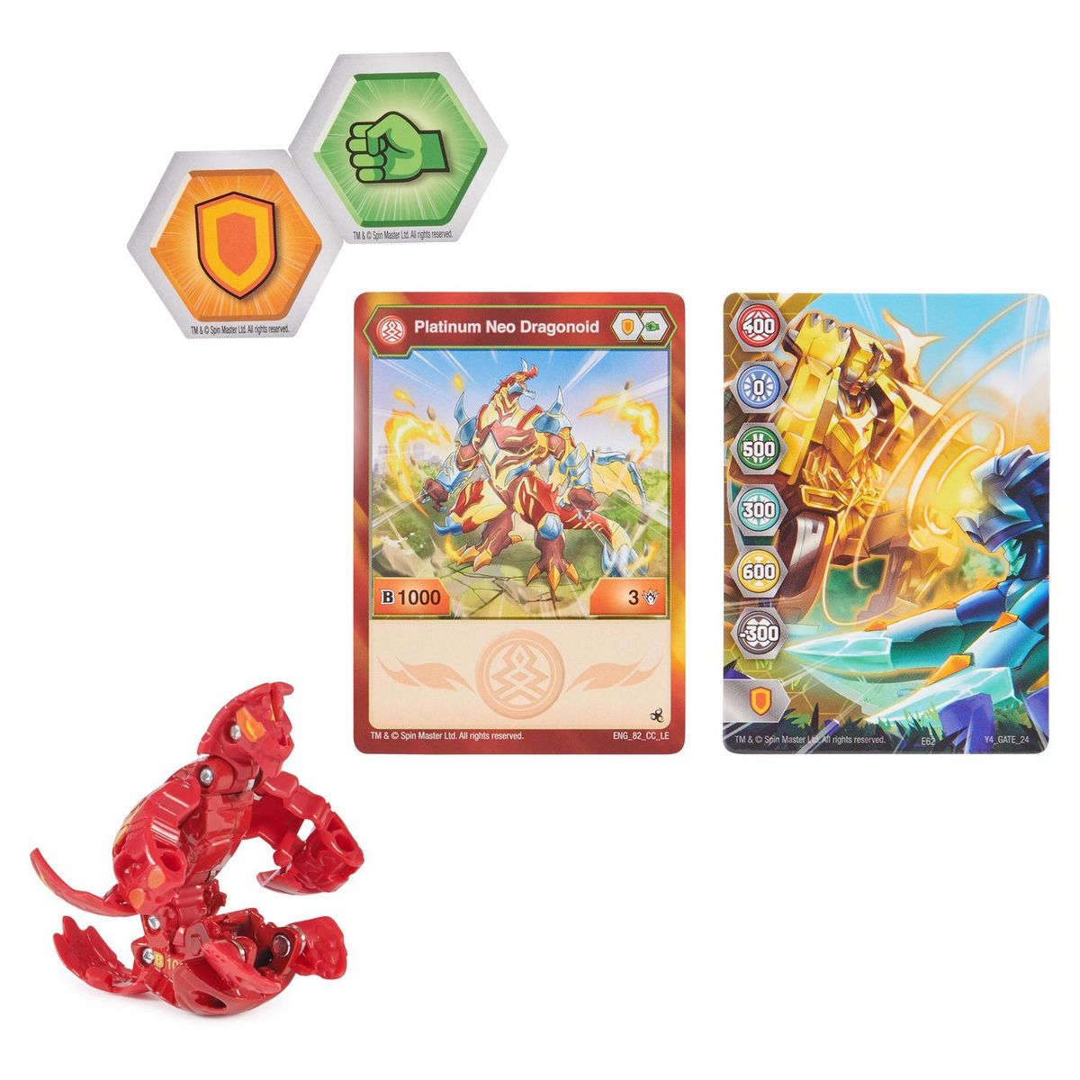 SPIN MASTER Pack Bagukan Die Cast saison 5