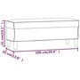 Voir la diapositive 6 : VIDAXL Banc Noir 100x35x41 cm Similicuir