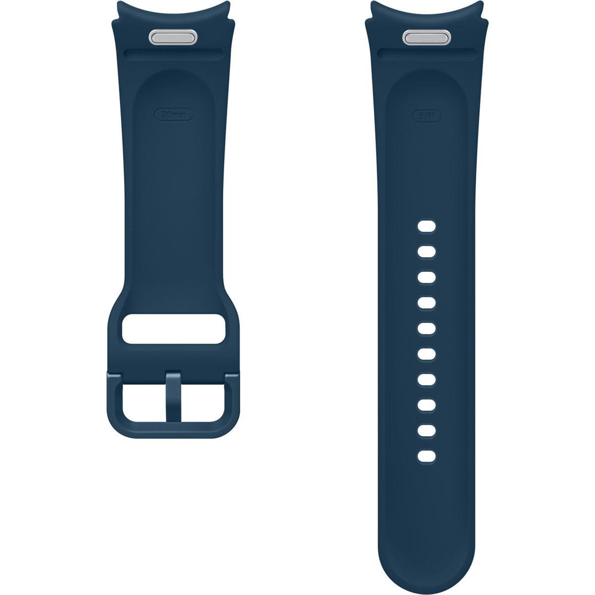 Voir la diapositive 2 : Samsung Bracelet Watch 4/5/6/7 S/M Sport 20mm Bleu Marine