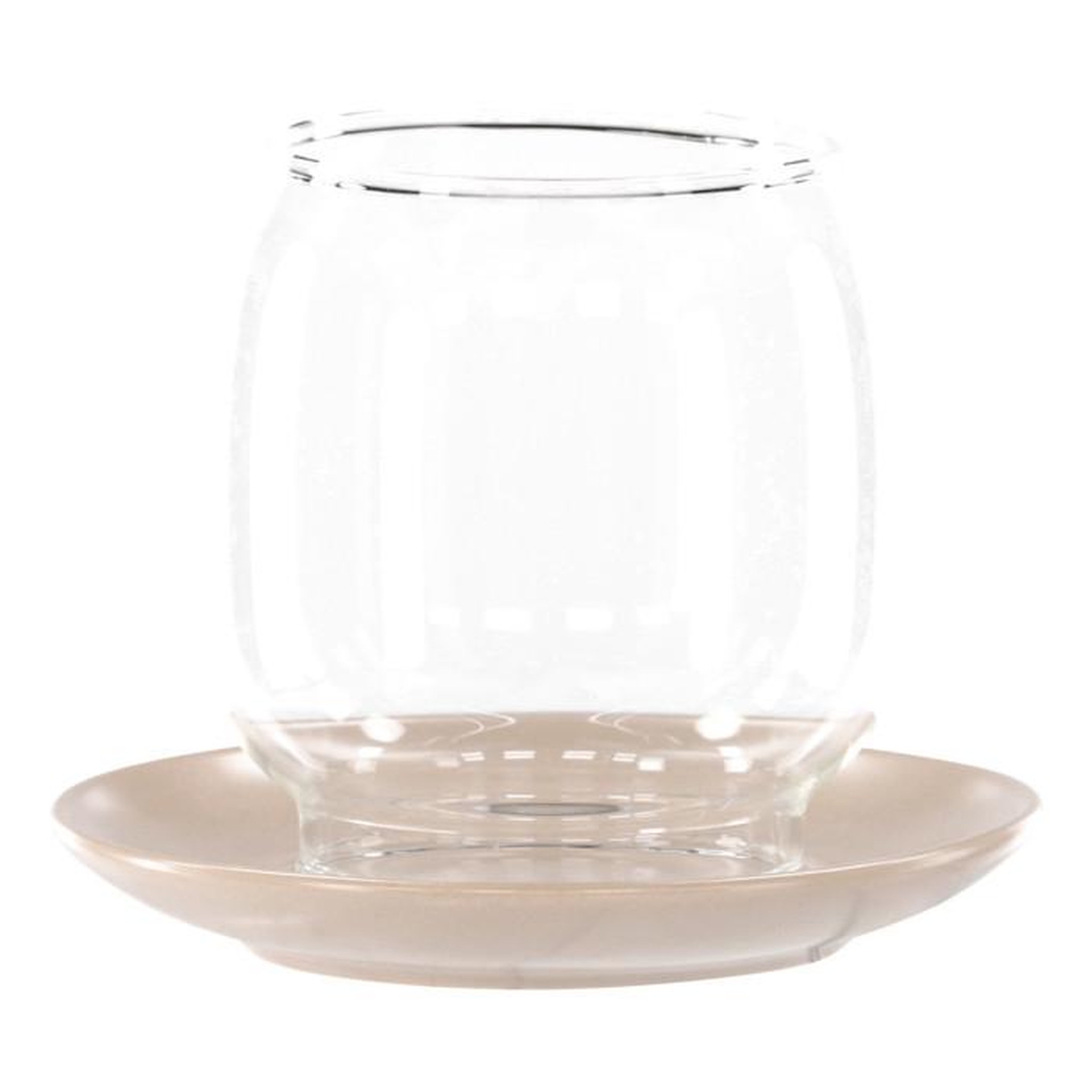 Paris Prix Lanterne en Verre  Archy  12cm Beige