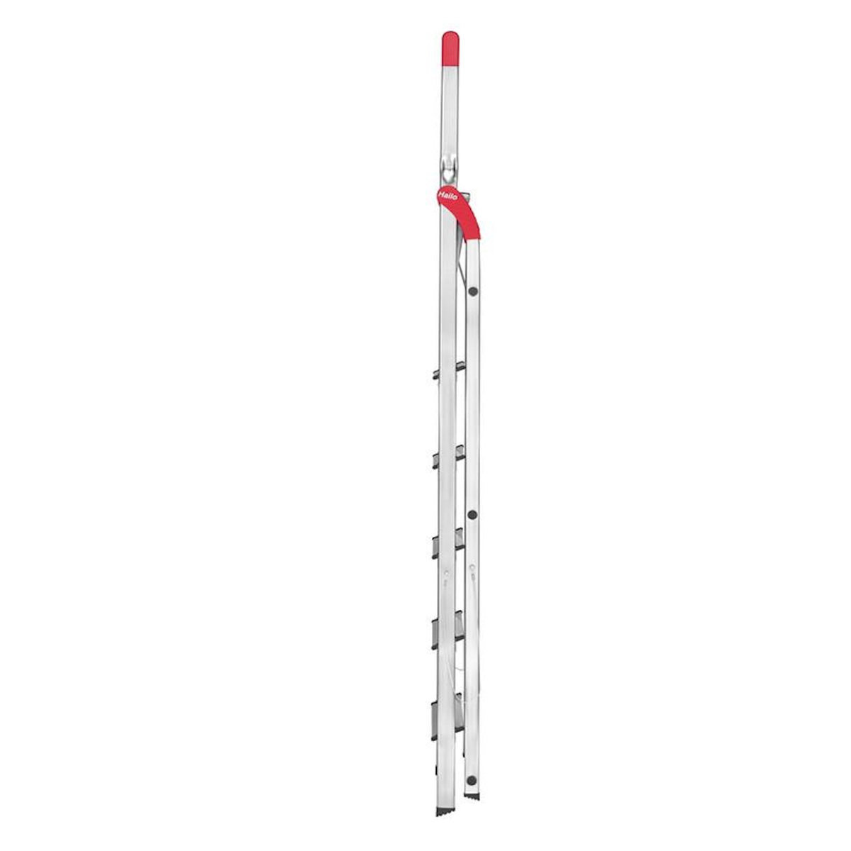 HAILO MS LINE - Escabeau ménager pliable en aluminium 6 marches ultra léger Hailo L50