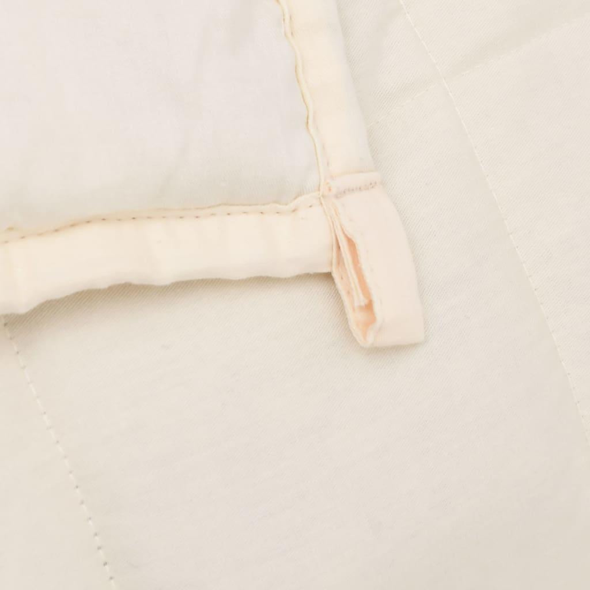Voir la diapositive 5 : VIDAXL Couverture lestee Creme clair 200x225 cm 9 kg Tissu