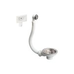 Wirquin BONDE EVIER PANIER INOX TROP PLEIN 90M WIRQUIN - 30723117