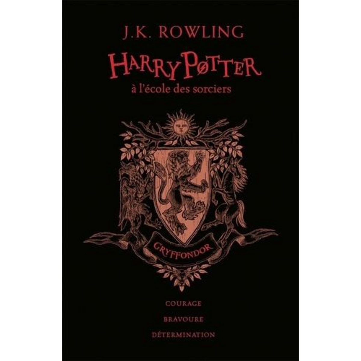 HARRY POTTER TOME 1 : HARRY POTTER A L'ECOLE DES SORCIERS (GRYFFONDOR). EDITION COLLECTOR 20E ANNIVERSAIRE, Rowling J.K.
