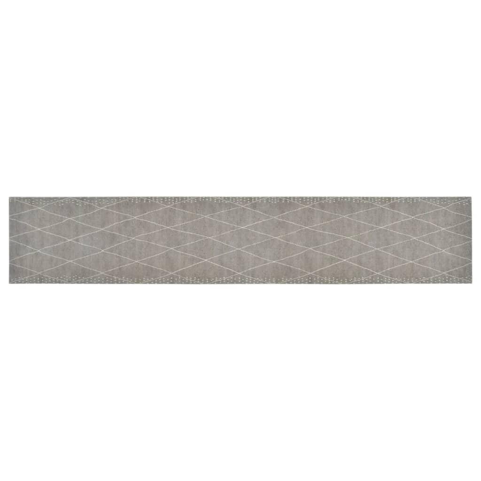 Voir la diapositive 2 : VIDAXL Tapis de cuisine lavable impression losange 60x300 cm velours