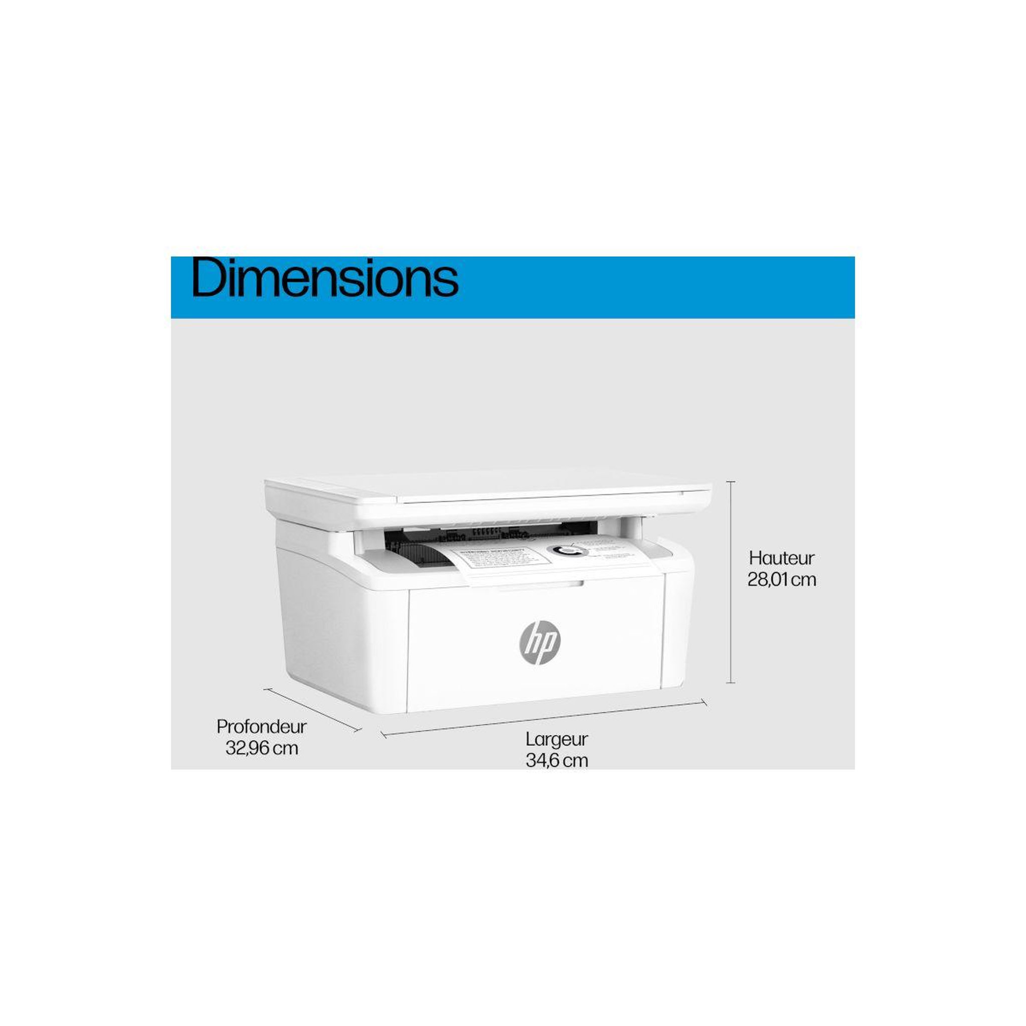 Voir la diapositive 5 : HP Imprimante multifonction laserjet m140w