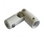 CENTRALE BRICO Genouillère acier laqué, H.63 x L.16 x P.16 mm