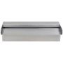 Voir la diapositive 3 : VIDAXL Lame d'eau rectangulaire 30 cm Acier inoxydable pour piscine