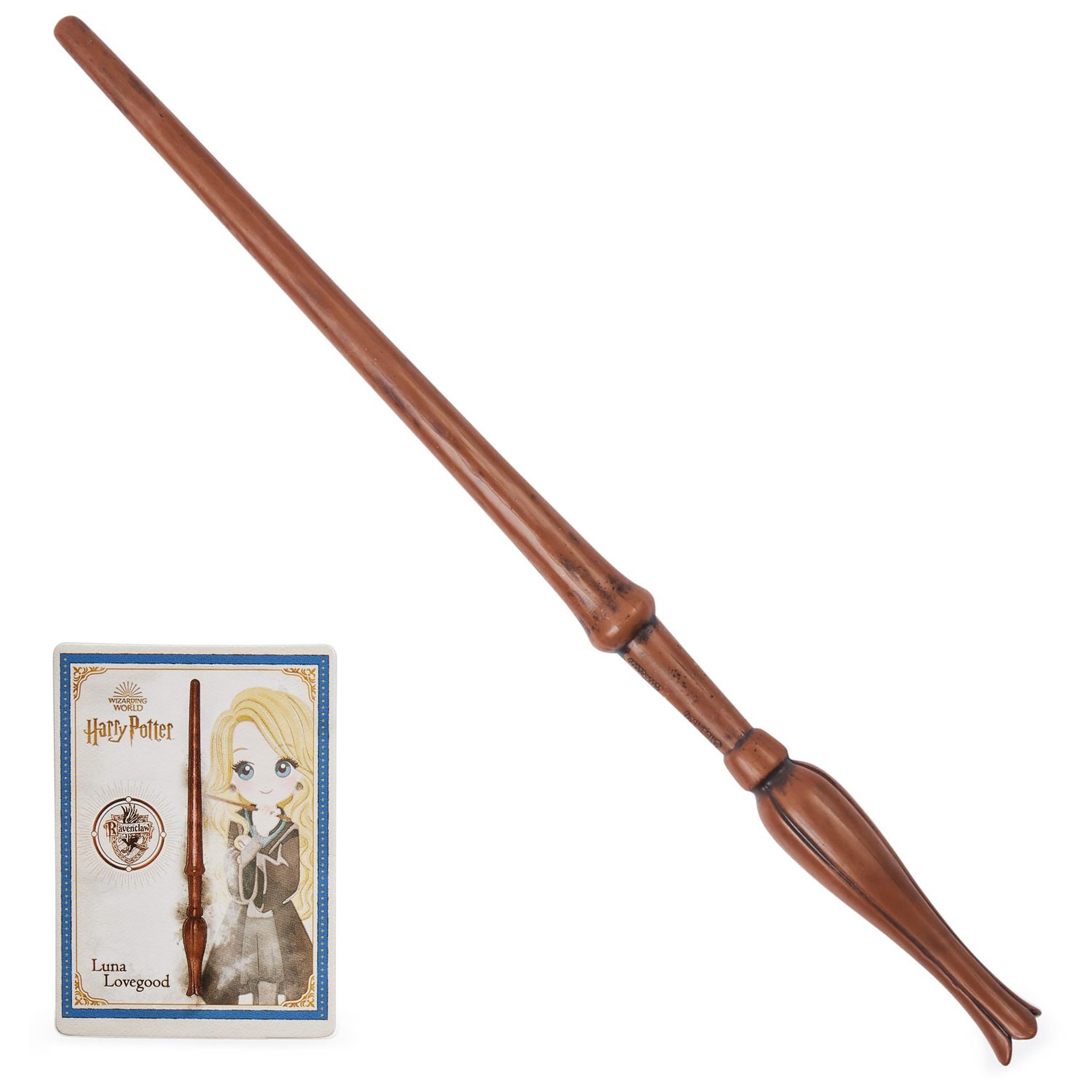 Voir la diapositive 1 : SPIN MASTER Baguette Magique Deluxe Luna Lovegood - Wizarding World