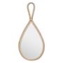 Voir la diapositive 2 : Paris Prix Lot de 2 Miroirs Muraux  Carmen  18cm Beige