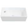 Voir la diapositive 4 : VIDAXL Lavabo blanc 48x25x15 cm ceramique