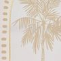 Voir la diapositive 4 : ATMOSPHERA Toile Déco 3D Palmier  Meryl  45x60cm Blanc