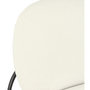 Voir la diapositive 6 : Paris Prix Fauteuil Lounge en Tissu Bouclette  Mark  76cm Beige