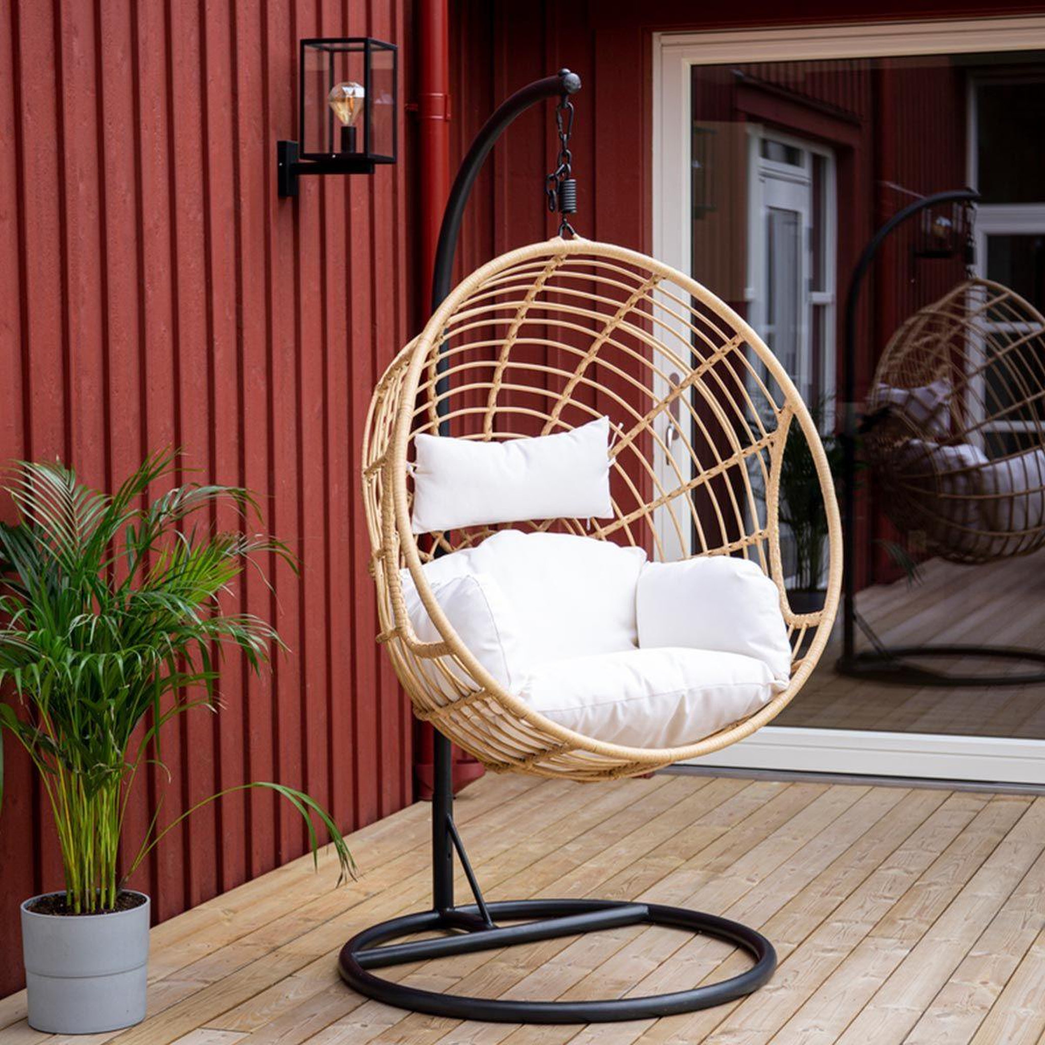 Voir la diapositive 6 : Paris Prix Fauteuil suspendu  viga  186cm naturel