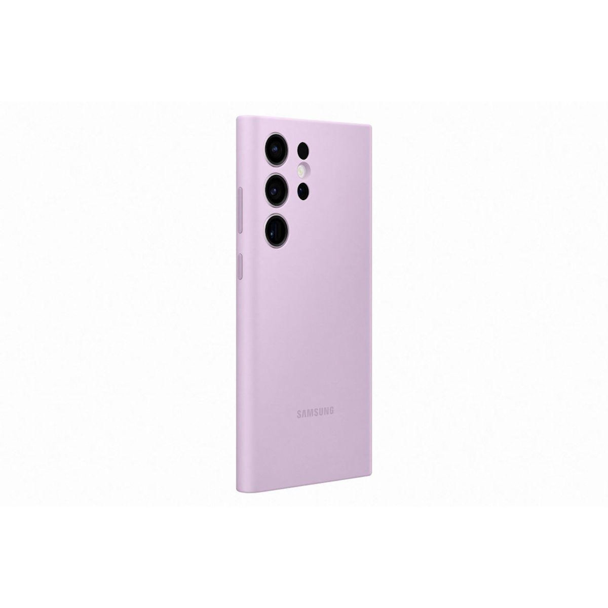 Samsung Coque S23 Ultra Silicone Lilas