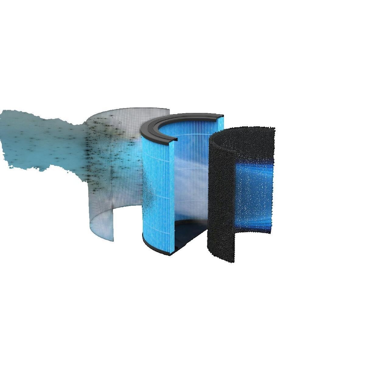 MILL Filtre Mill Silent Pro HEPA13 avec charbon actif et antibactérien