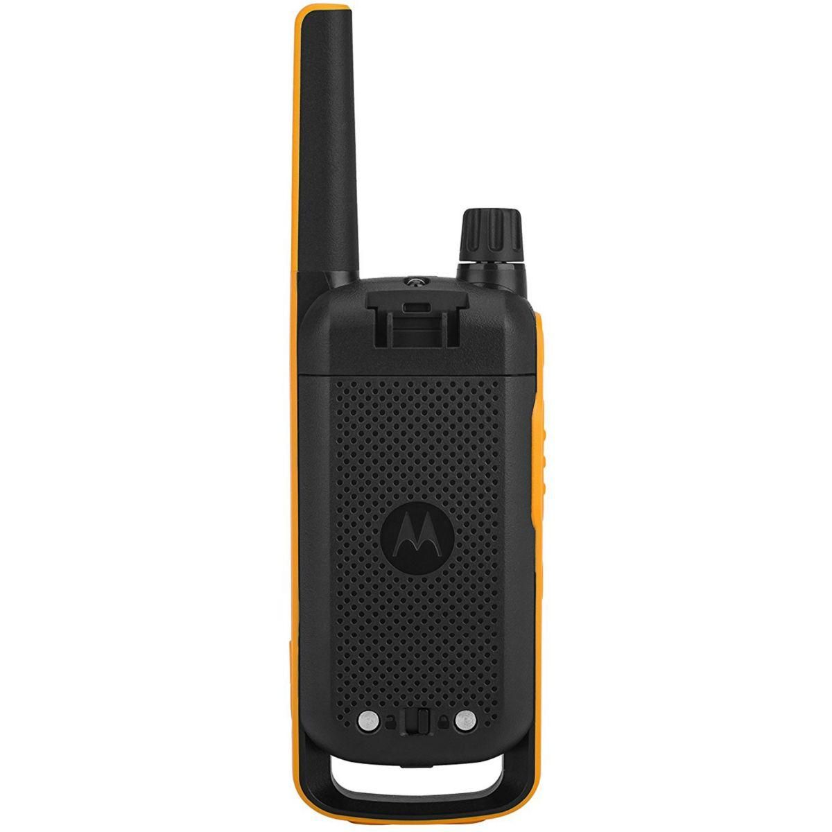 MOTOROLA Talkie walkie T82 Extreme Twin Noir/Jaune