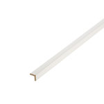 CENTRALE BRICO Baguette d'angle médium (MDF) arrondie blanc, 23 x 23 mm, L. 2.44 m