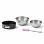 Voir la diapositive 1 : ZENKER Set de 4 ustensiles de pâtisserie moule à manqué bol et spatule PerfectBack+ PerfectBack+ Zenker PerfectBack+