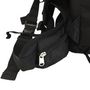 Voir la diapositive 5 : VIDAXL Sac à dos de randonnée noir 100 L tissu oxford