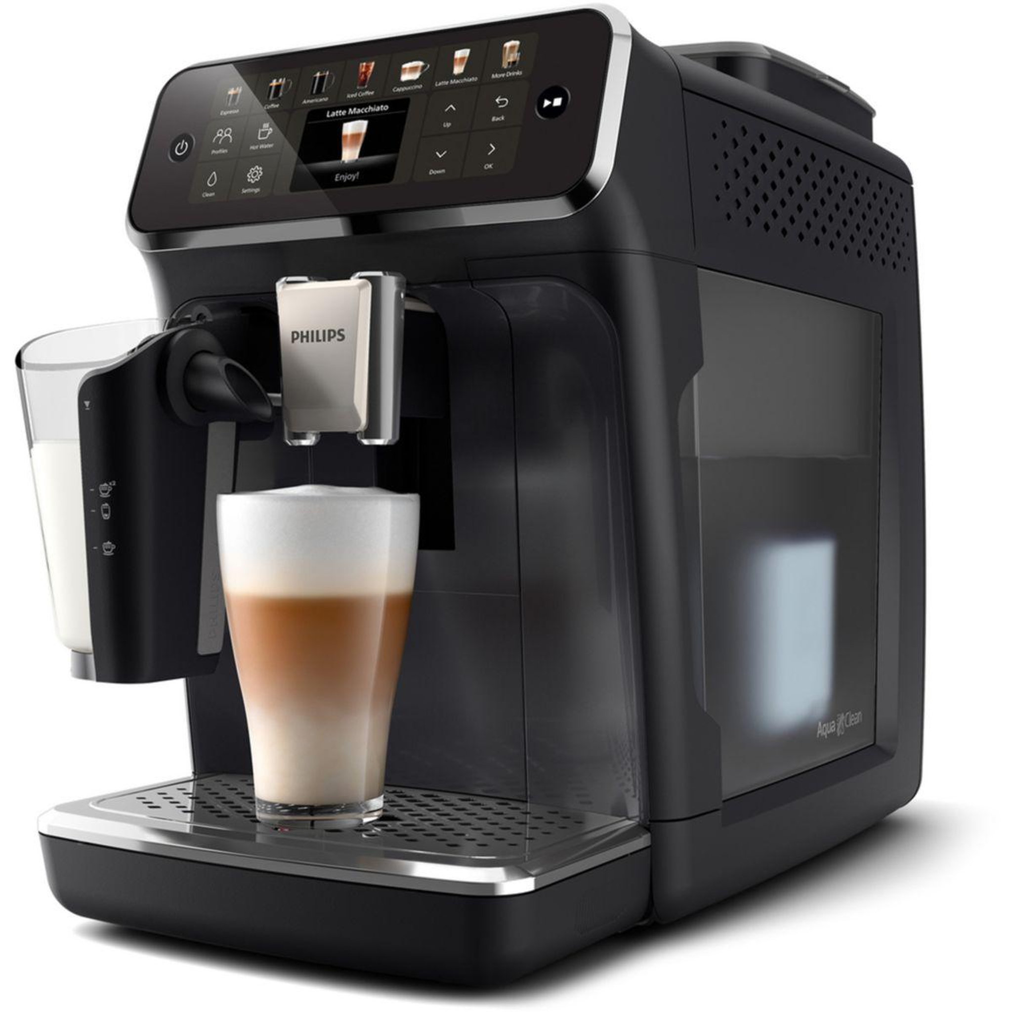 Philips Expresso broyeur ep4441/50 silentbrew lattego noir