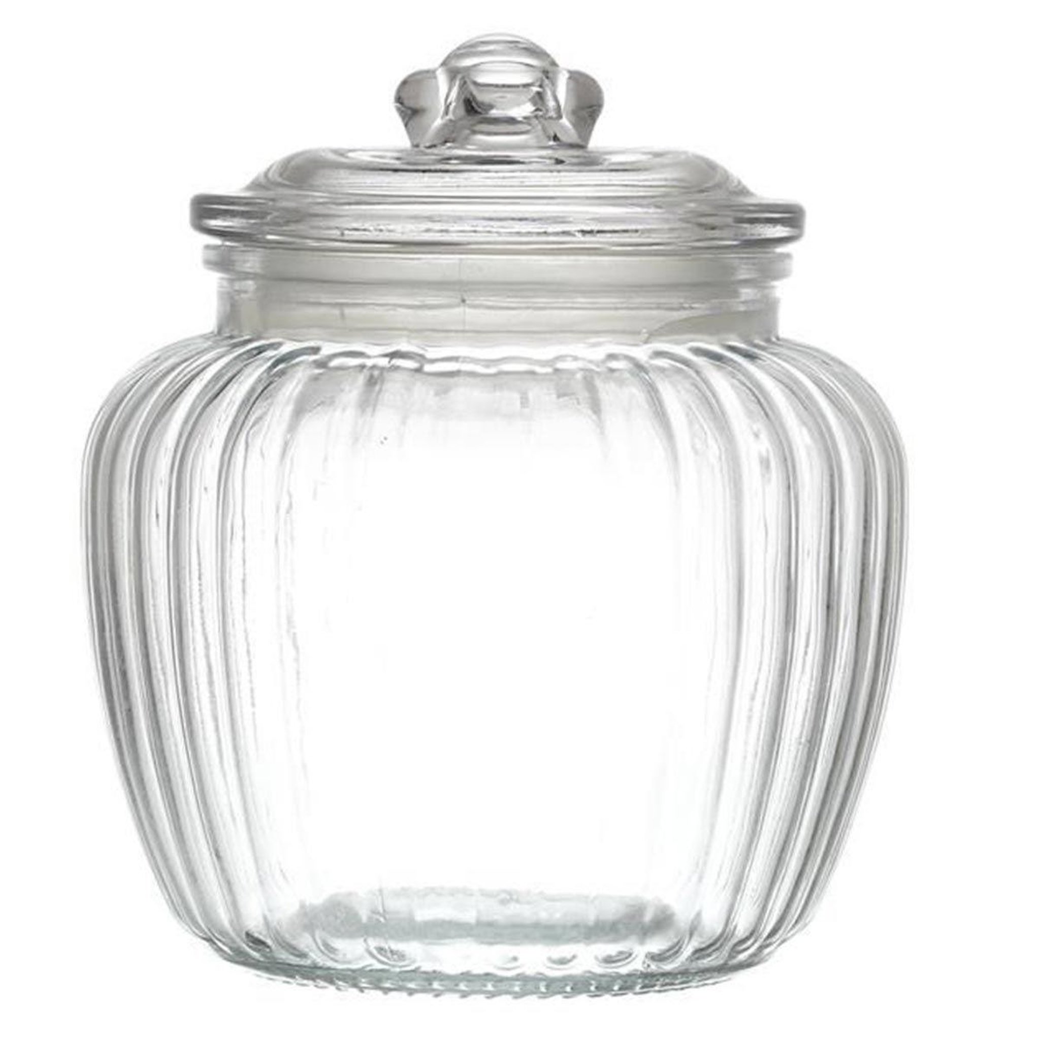 COOK CONCEPT Bocal à biscuits rond  verre  60cl transparent