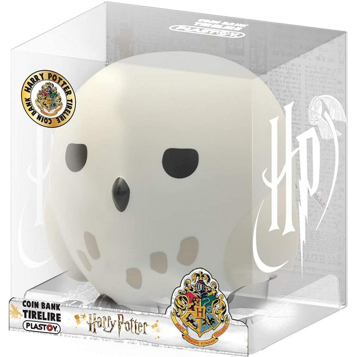 Plastoy Tirelire Harry potter Hedwige Chibi