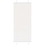 Voir la diapositive 1 : VIDAXL Store plisse blanc 85x200 cm largeur du tissu 84,4 cm polyester