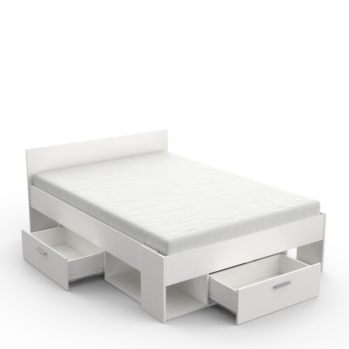 Lit adulte avec rangements LIMA 140X190/200cm