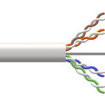 LINK Link LK305U5E Câble Réseau UTP Solide Cat 5E 305 M Gris Gaine LSZH CPR Classe Eca